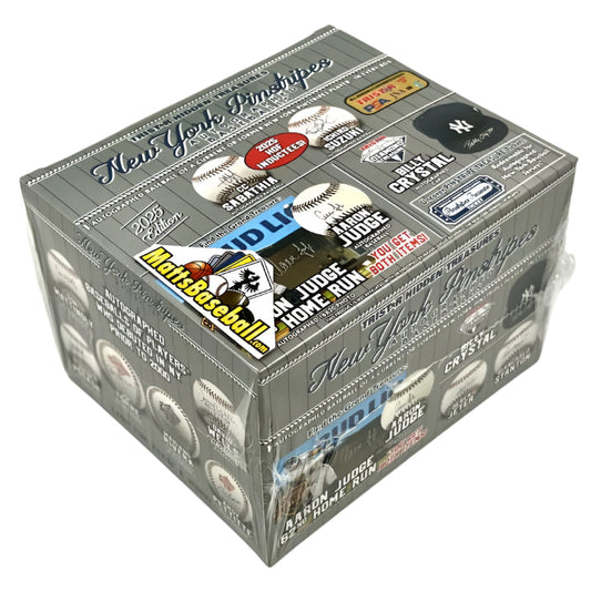 2025 TriStar New York Pinstripes Autographed Baseball Hobby Box